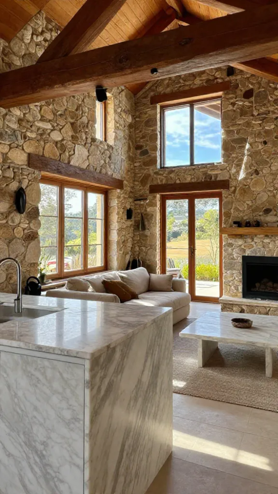 8add9471de53499218ade9d28262d99a2d6fab68fa1b44b3fddbc6a49dbad1e2 Polished Marble Accented Micro Home