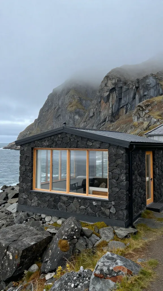 B7477b98cba6a1b5da29f25498c1dbeea659954bbb4ab69bfed3a09612c9df7f Nordic Style Basalt Shelter