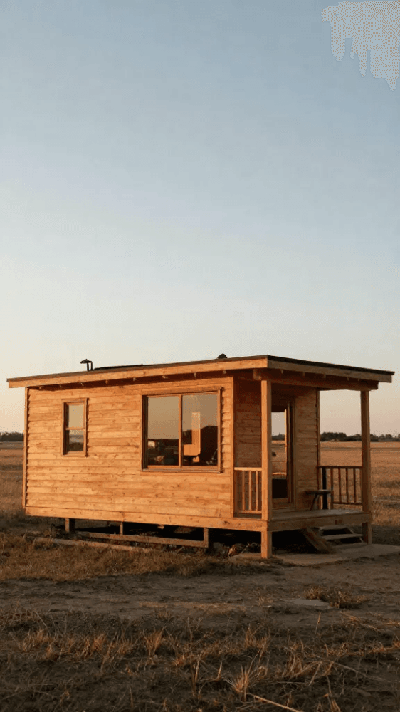 Baf82b4d747d29b6e697e43abcf329d95503913511f8d656d2f0cdc63f8f390a Amish Crafted Prairie Style Tiny Home