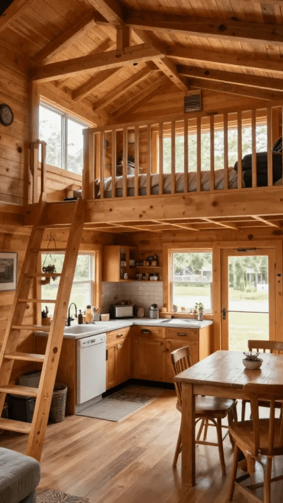 E497fc0dd0a99d8d383e5fb5f907b871a89b24743e1fef134b39e59dd03002fb Two Story Lofted Family Tiny Home