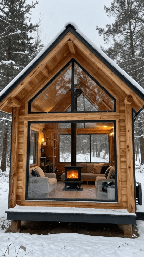 E660c026c5d7c76ede3fc2d94340eb64bbf275223cbe7af2510312c0148c16c5 Energy Efficient Insulated Winter Cabin