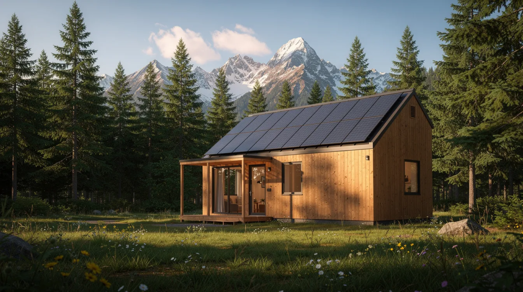 Image showcasing Living Off Grid in a Tiny House for Beginners