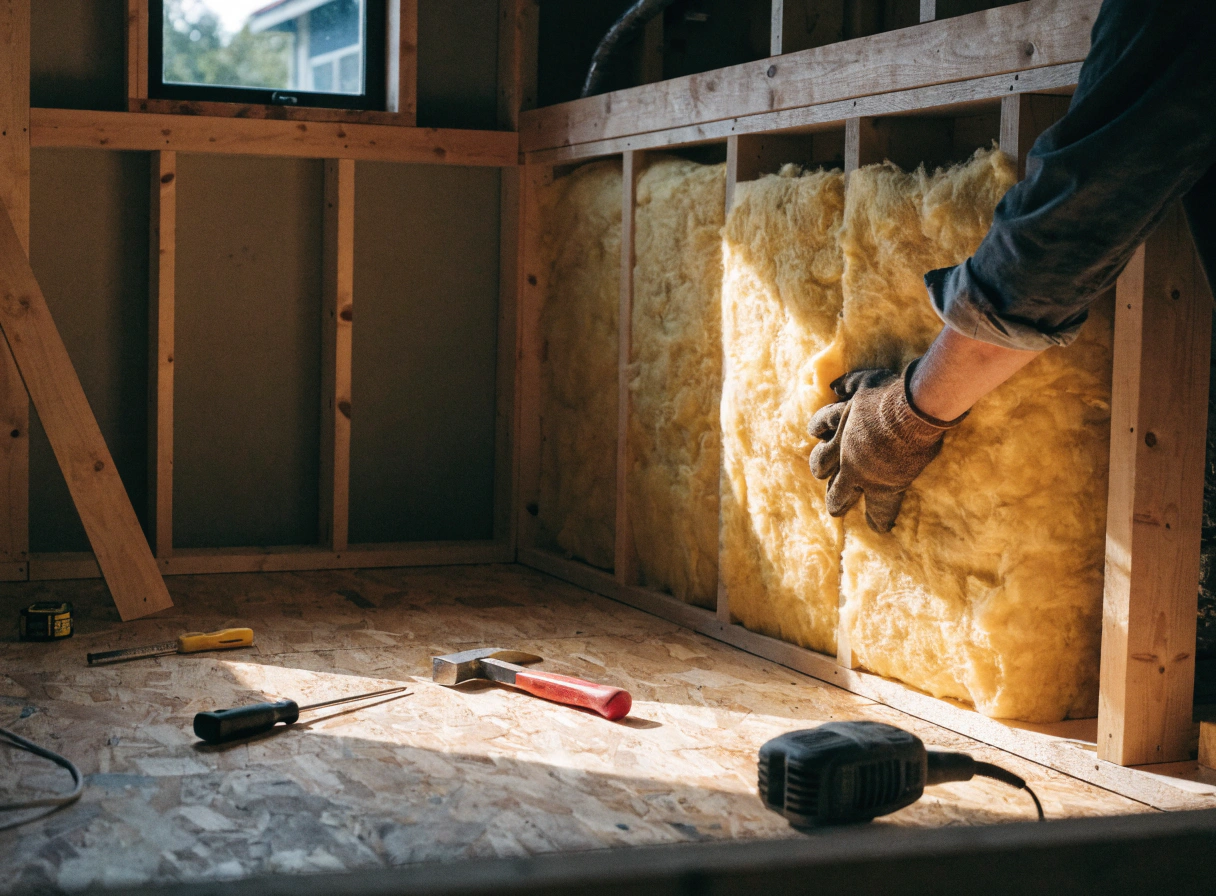 Fiberglass Batts for a Tiny House: A Budget Comparison