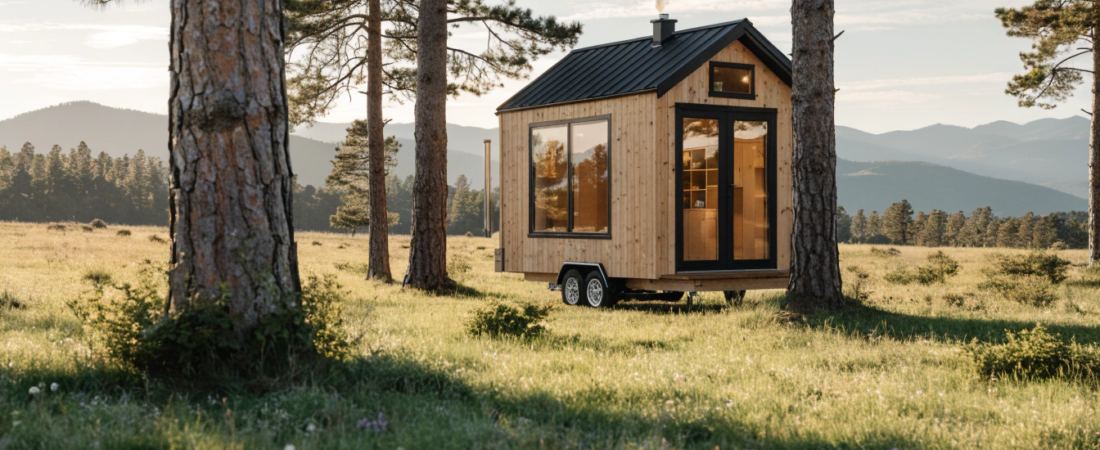 Tiny home wheels outdoor Tiny House Insulation Image Prompts Here are 5 ready to use AI image prompts for your insulation guide Each one includes style lighting and composition notes plus a clear placement note so you know exactly where it goes 1 Featured Image Hero Placement Add before the intro H1 title Prompt Photorealistic wide angle hero shot of a modern cozy tiny house on wheels nestled in a natural setting surrounded by tall pine trees and a soft green meadow Warm golden hour sunlight glows on the cedar wood siding and large double pane windows with a gentle wisp of smoke rising from a small chimney A hint of frost on the grass suggests cold weather outside while the home looks snug and warm Clean minimalist design black metal roof small wooden porch Shot on a full frame camera 24mm lens f8 sharp detail soft natural lighting cinematic composition with the tiny house slightly off center rule of thirds distant mountains in the background High resolution ultra realistic professional real estate photography style ar 169 2 Insulation Materials Comparison Placement Add after the Types of Insulation for Tiny Houses section Prompt Photorealistic top down flat lay of four common tiny house insulation materials laid out side by side on a clean light gray workbench yellow closed cell spray foam sample pink fiberglass batt gray rigid foam board and dense brown rock wool Each material is neatly separated with a small wooden label tag underneath Bright even studio lighting soft shadows crisp texture detail on every material Organized editorial style suited to a home improvement magazine Shot from directly above 50mm lens f56 high clarity natural color balance ultra detailed ar 32 3 Tiny House Wall Cross Section Diagram Placement Add after the Tiny House Walls section Prompt Photorealistic cutaway cross section of a tiny house wall showing each layer clearly from outside to inside cedar exterior siding weather resistant barrier rigid foam board wooden 2x4 studs spray foam insulation filling the cavity vapor barrier and interior wood paneling Clean well lit educational illustration style with realistic material textures Soft studio lighting highlighting the depth of each layer subtle labels or arrows pointing to each layer Straight on side view sharp focus high detail professional infographic look with a modern minimalist feel ar 43 4 Tiny House Floor Insulation Install Placement Add after the Tiny House Floors section Prompt Photorealistic close up view from underneath a tiny house on a metal trailer frame showing rigid foam board insulation being fitted between the trailer flanges A pair of work gloved hands presses a cut foam panel into place with visible trailer steel members and wheel wells around it Bright work light illumination cutting through the shaded underside realistic sawdust and foam trimmings on the ground Documentary DIY build photography style 35mm lens f4 shallow depth of field on the hands gritty realistic detail natural daytime light spilling in from the edges ar 32 5 Air Sealing Around a Window Placement Add after the Tips for Maximizing Energy Efficiency section Prompt Photorealistic mid shot of a person applying canned expanding spray foam to seal the gap around a tiny house window frame The person wears safety glasses and work gloves focused on the task with the foam can nozzle pressed into the corner gap Warm interior wood paneling a bright window letting in soft natural daylight small tools resting on the sill Cozy hands on DIY atmosphere Shot with a 50mm lens f28 natural window light shallow depth of field sharp focus on the foam application authentic home build documentary style ultra realistic detail ar 32 Quick tip For visual consistency across the post keep a similar color palette warm wood tones soft natural light and clean minimalist styling in every image This ties the whole guide together and makes it feel polished from top to bottom