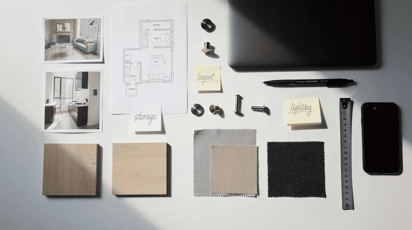 Tiny house interior design planning Tiny house interior design materials and layout plan for efficient space use
